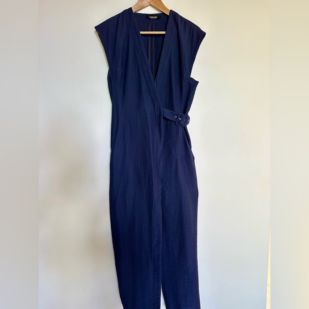 Rachel Comey Steadfast Jumpsuit Sz 4 Navy